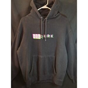 Lil Durk Graphic Hoodie Black Mens Size‎ Large Streetwear Hip Hop Artist Merch